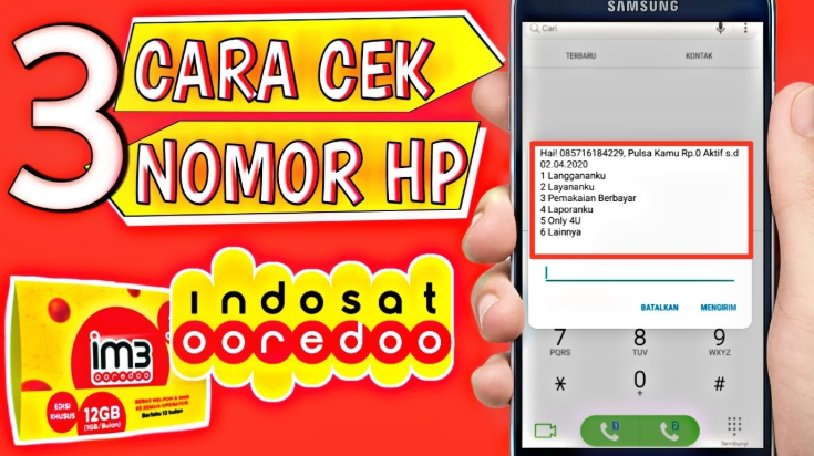 cek nomor indosat​